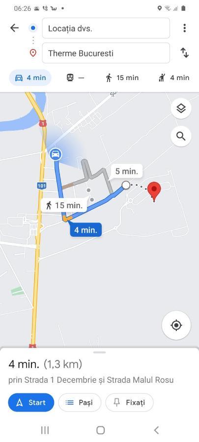 Luca'S Studio 2 ,Close To Therme Bucharest, Airport Otopeni Balotesti Exterior foto
